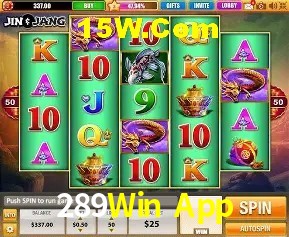 Jackpots e promoções na 289Win App